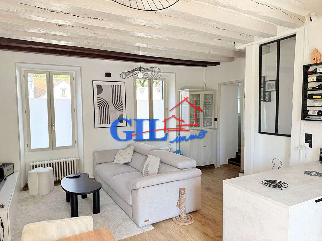 Seine port - maison briarde en pierre de 65m² hab. - photo 6