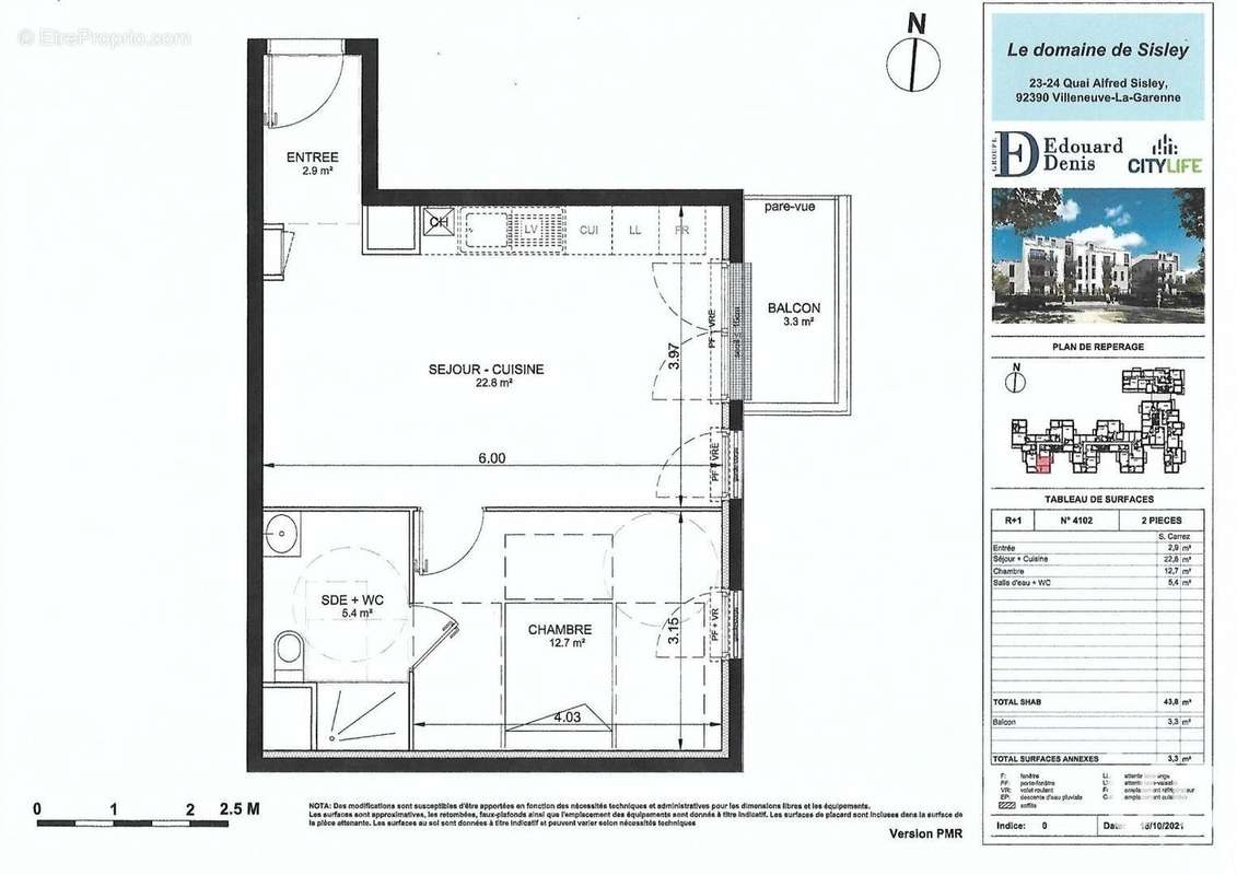 Photo 4 - Appartement à VILLENEUVE-LA-GARENNE