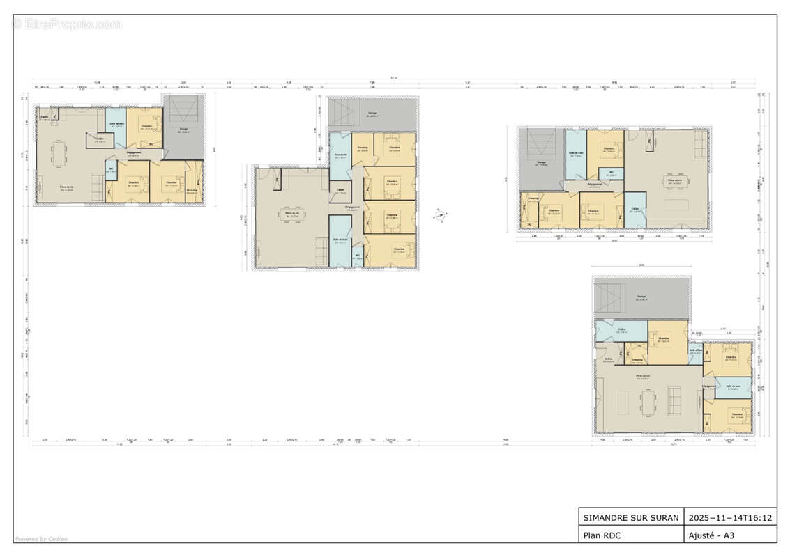 Terrain à SIMANDRE-SUR-SURAN