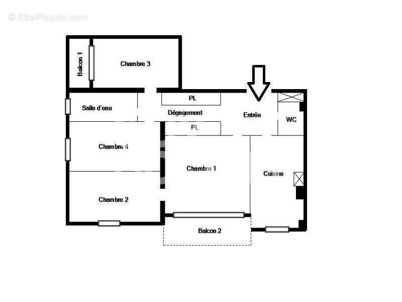Appartement à EPINAY-SUR-SEINE