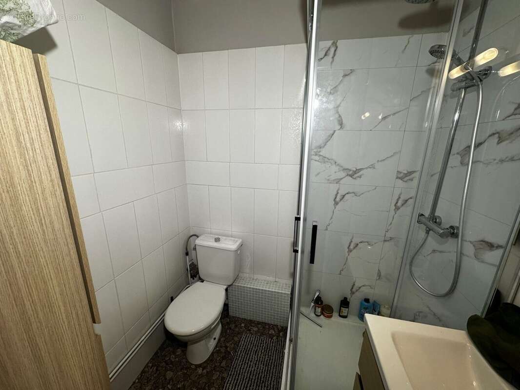 Salle d'eau/wc - Appartement à CLERMONT-FERRAND