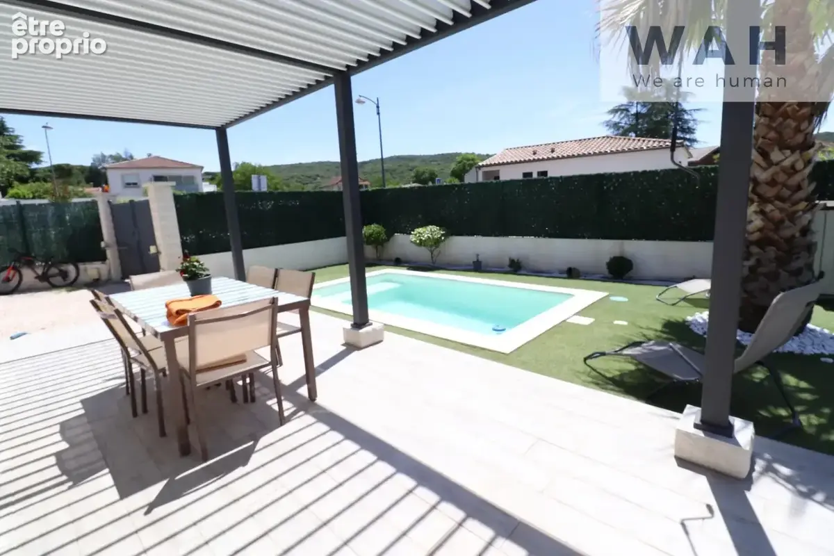 Vente maison 4 pièces avec piscine 34190 saint-bauzille-de-p - photo 6