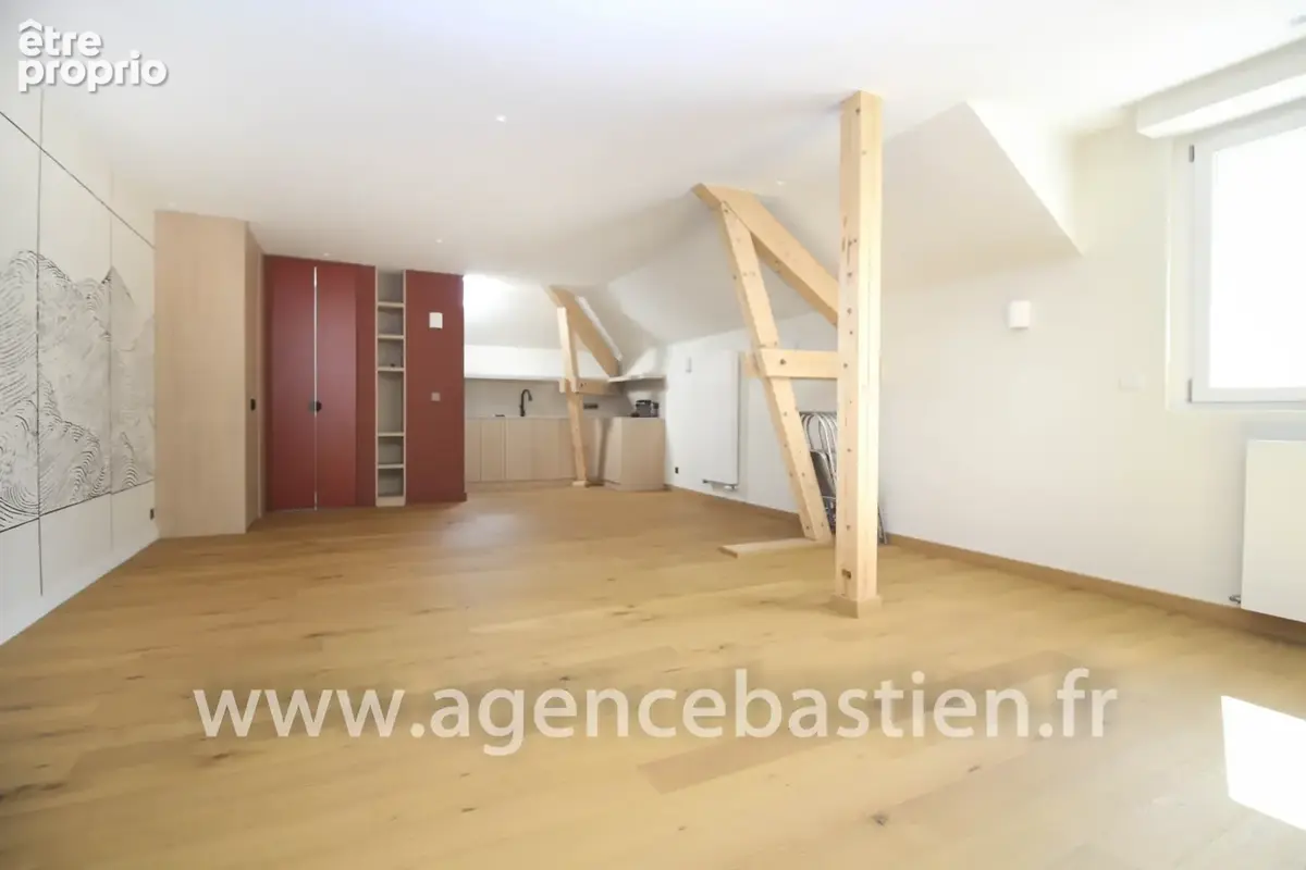 Divonne-les-bains   studio 48 m2 entièrement rénové   dernier étage   centre-ville - photo 4