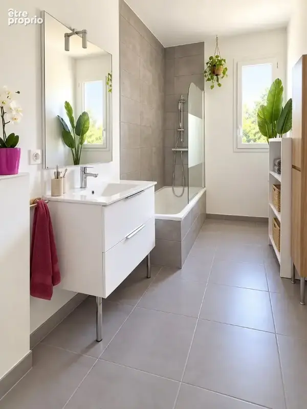 Poussan  villa t4 3 faces sur terrain d'angle, jardin sans vis-à-vis et jacuzzi - photo 12