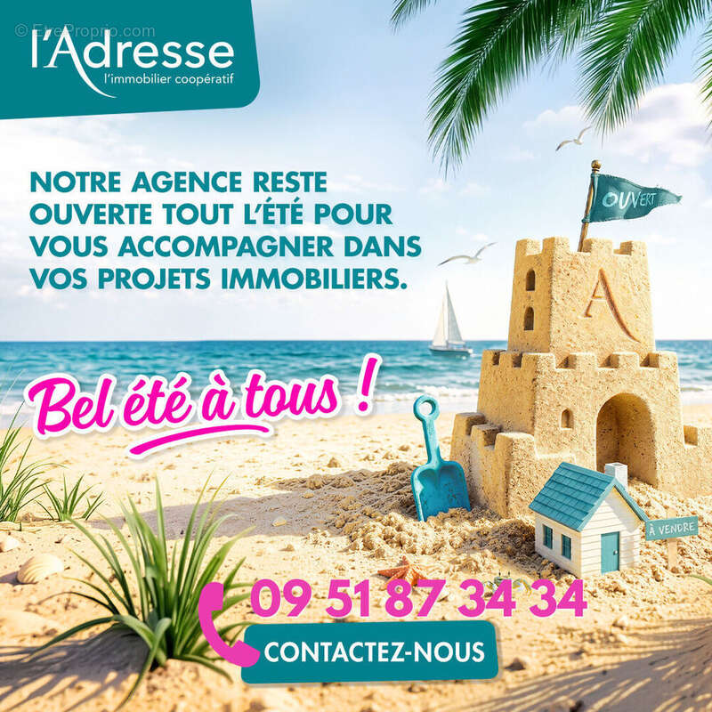 Palavas-les-flots - face au port - t2  - 48 m2 - traversant avec terrasse, parking privé et accès direct - photo 2