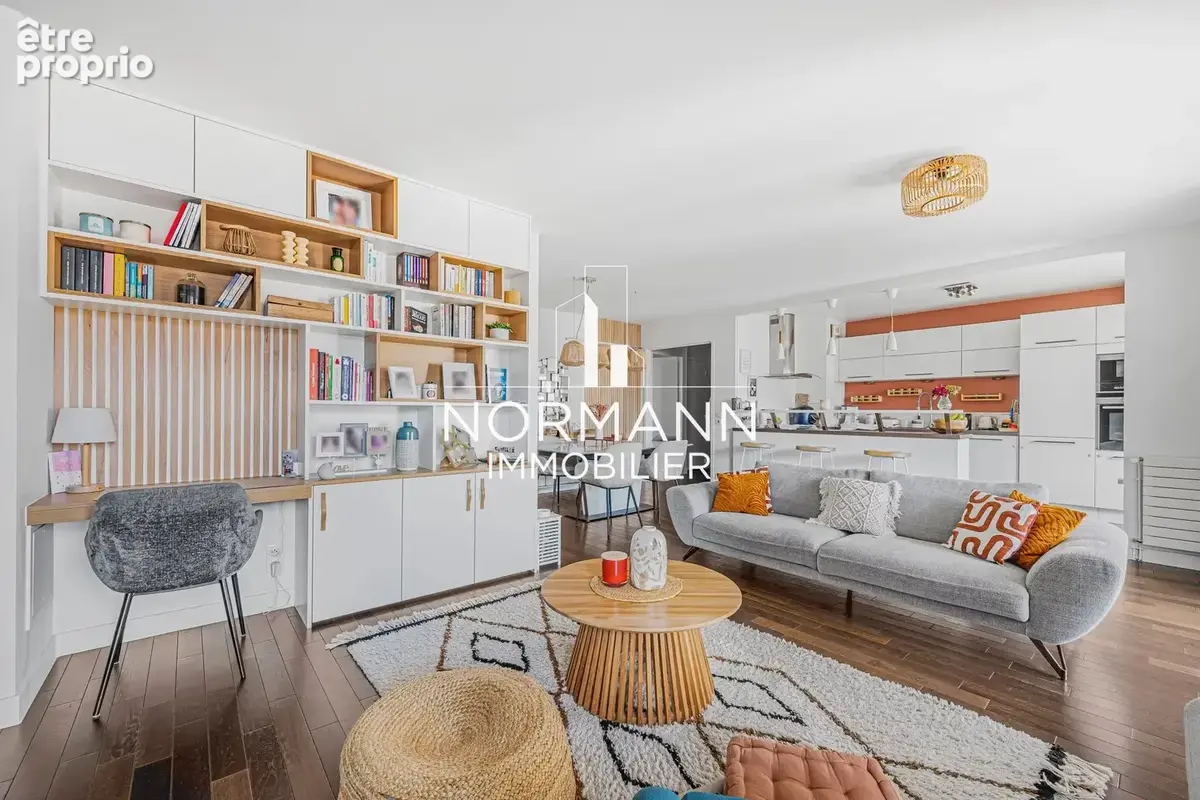 Levallois - 4 pieces - 3 chambres- balcons - parking - photo 6