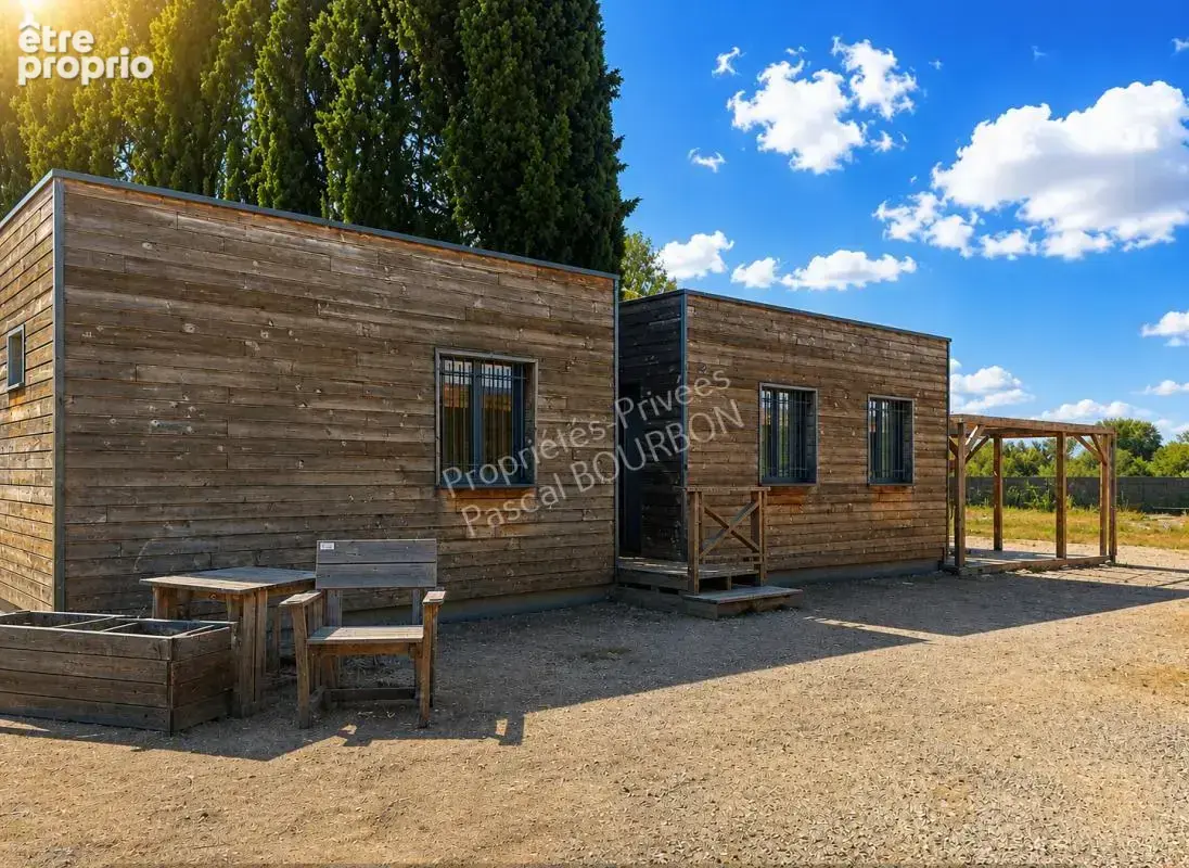 Hangar de 200m² et  deux bureaux de jardin à Limoux sur 1000m² - photo 2