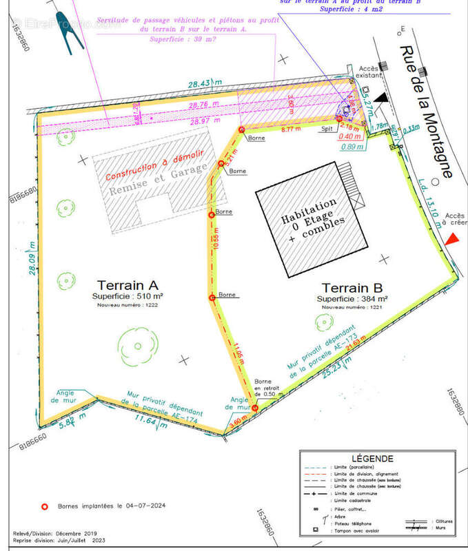Terrain à MARLY-LE-ROI
