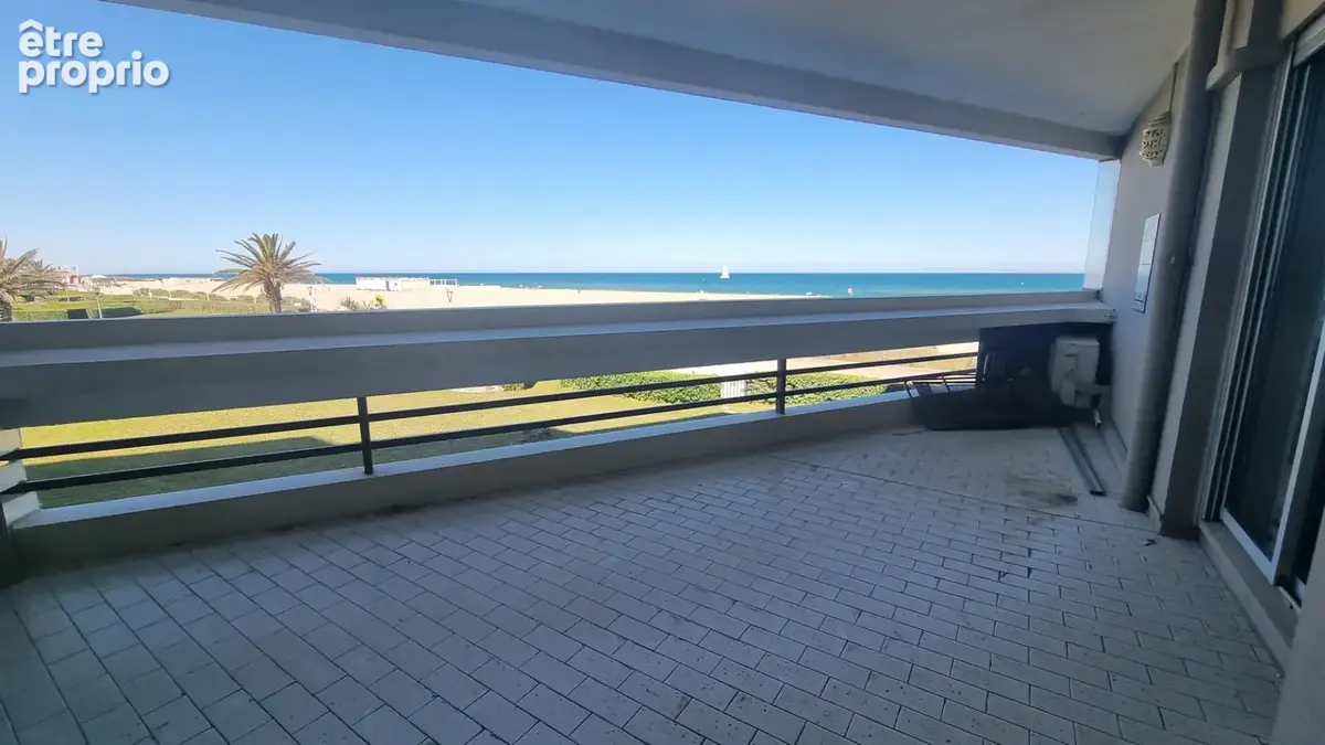 Canet En Roussillon , Appartement vue mer + place de parking - photo 1