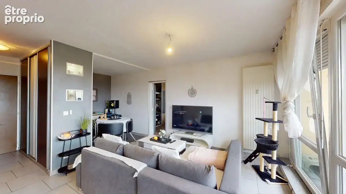 Appartement T2 de 46 m2 avec deux balcons et cave à Metz - photo 6