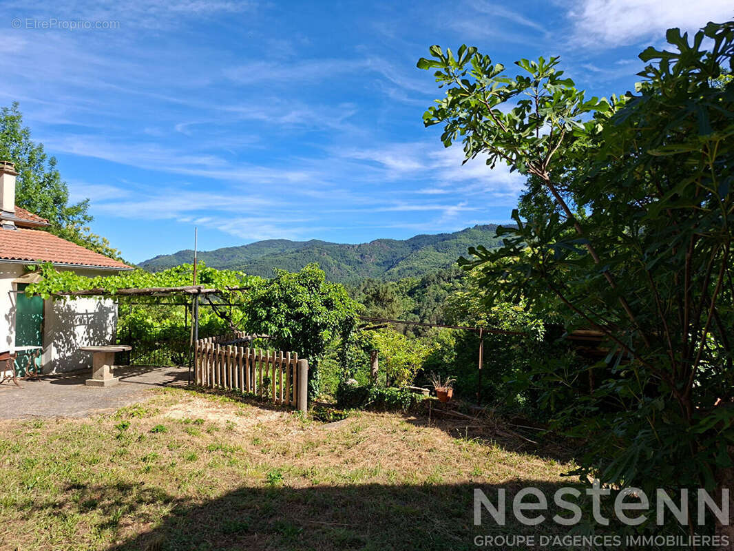 Maison en pierre avec 4 ha de terrain ? Vue dégagée, calme ? Le Collet-de-Dèze (Cévennes) - photo 6