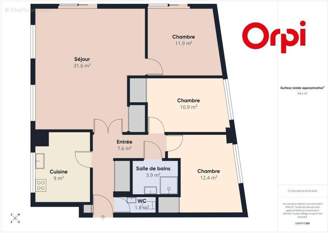 Appartement à BERNAY