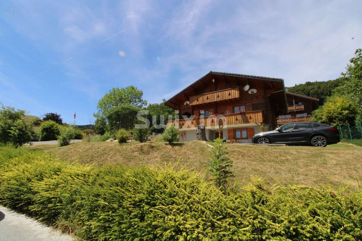 À vendre – Chalet en madriers 4 pièces avec terrasse panoramique – Habère-Lullin (Vallée Verte) - photo 15