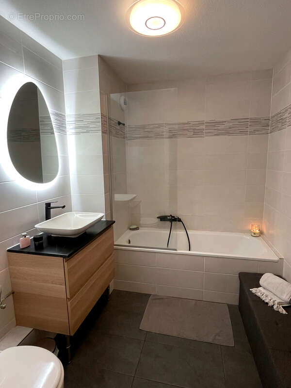 Salle de bains - Appartement à OSTWALD