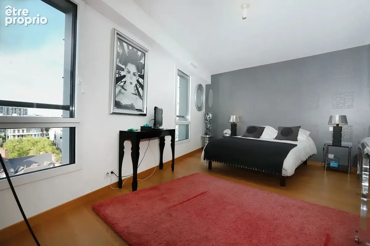 Rennes 35 – quais de la vilaine / mail françois-mitterrand   t6 duplex 200 m² – dernier étage – terrasse 60 m² – 3 garages - photo 12