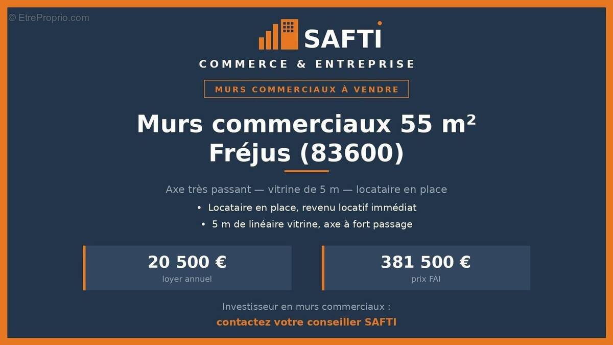 Photo 1 - Commerce à FREJUS