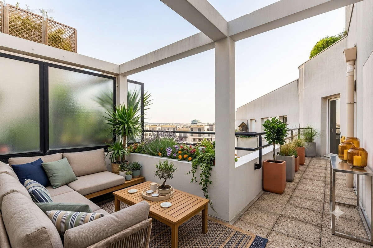 Appartement de 88m2 avec terrasse de 16m2, situé rue Donatello à 500m du tram Faubourg de l'Arche - photo 2