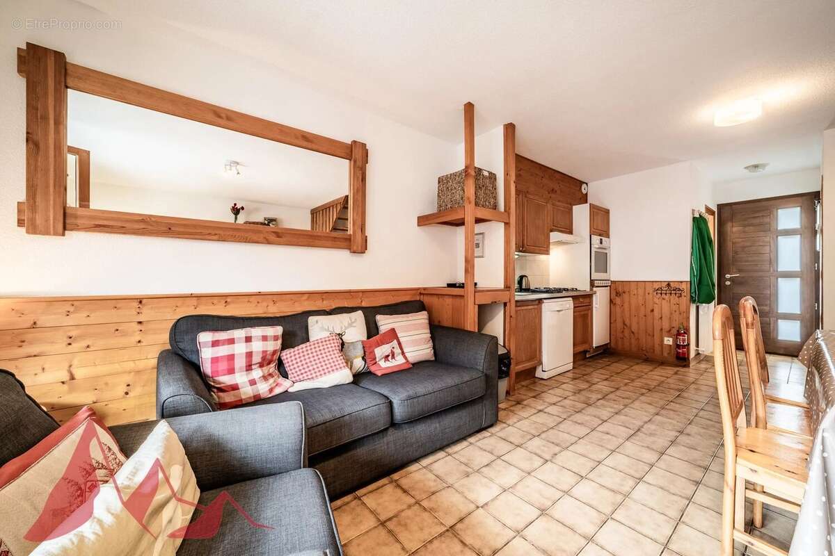 Au cœur de Morzine appartement duplex de 2 chambres traversant avec vue dégagée imprenable - photo 10