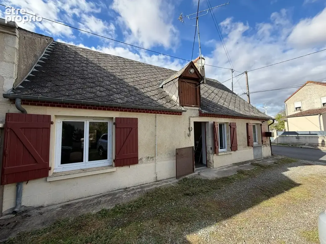 Maison 3 pièces 65 m² à vendre à Les Bordes (36100) - photo 1