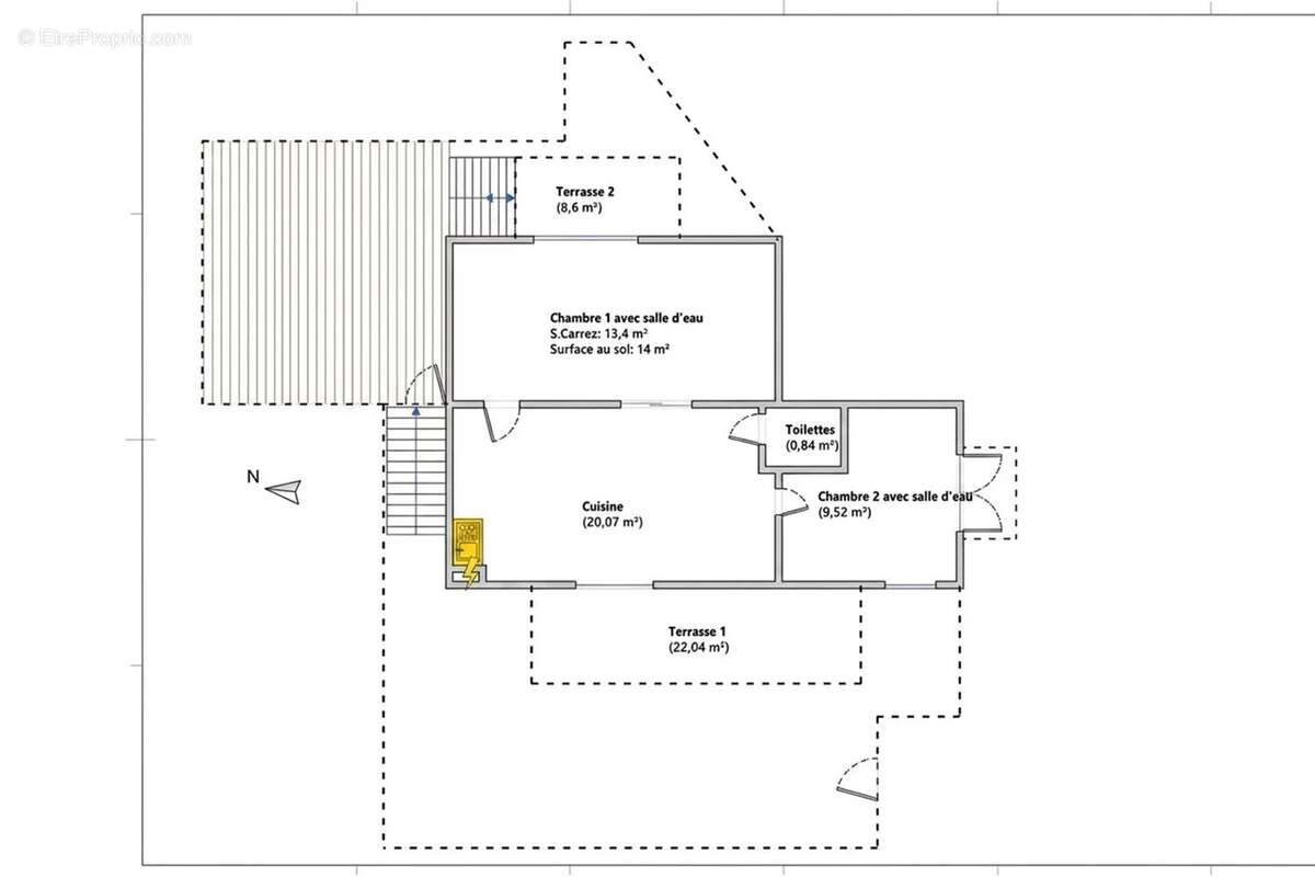 Maison à CHATEAUNEUF-GRASSE