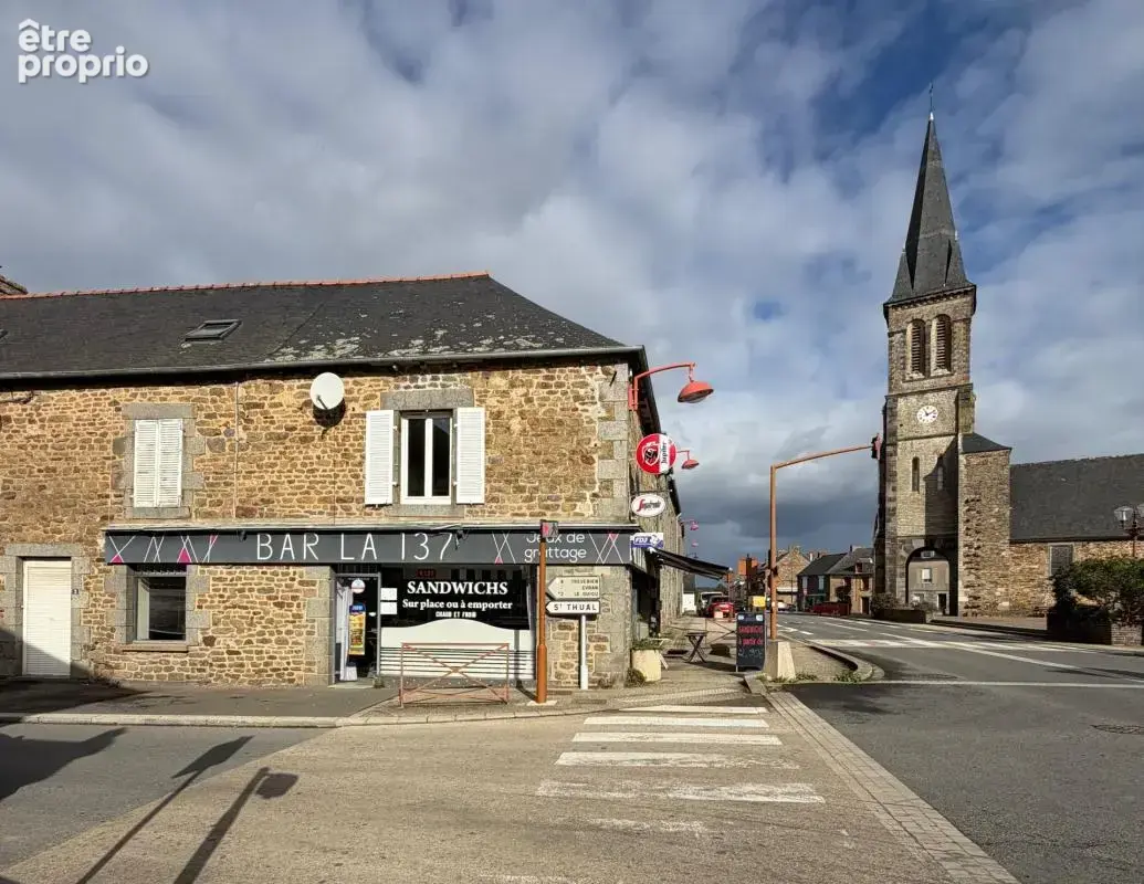 À vendre – fonds de commerce bar / snacking avec licence iv – saint-domineuc (35) - photo 1