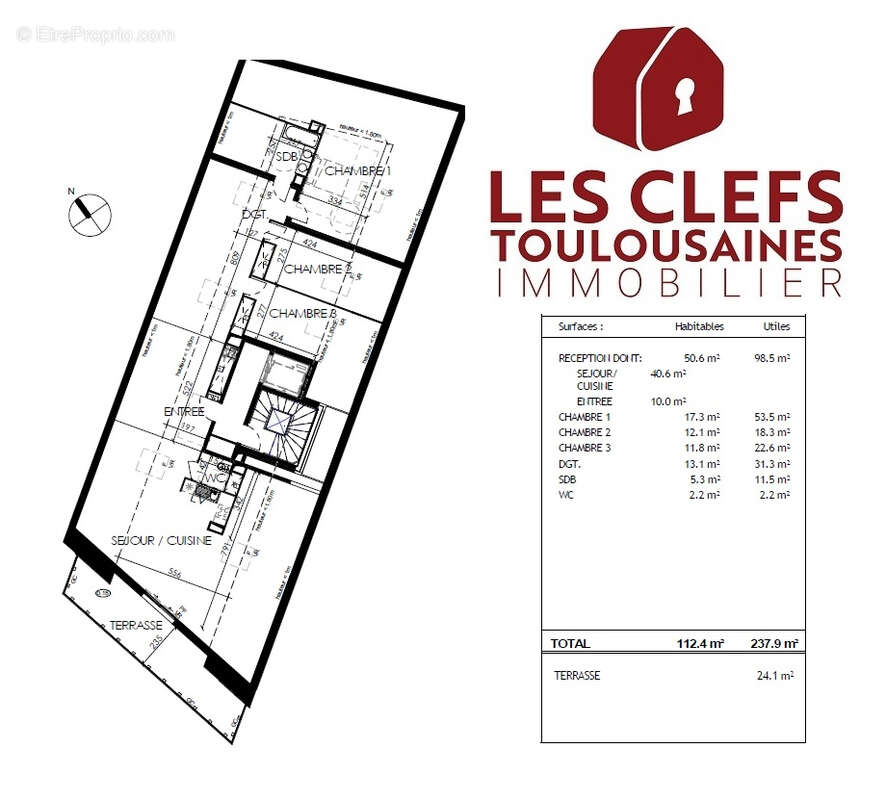 Appartement à L&#039;UNION