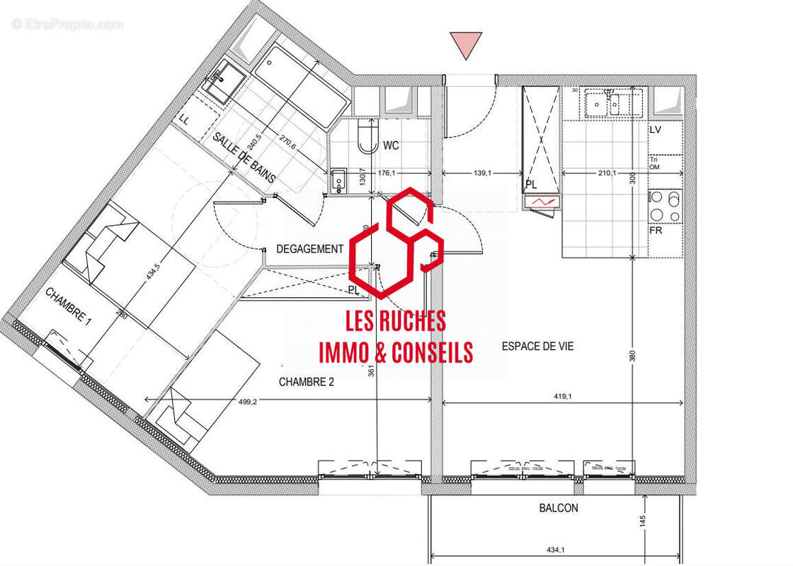 Appartement à LAGNY-SUR-MARNE