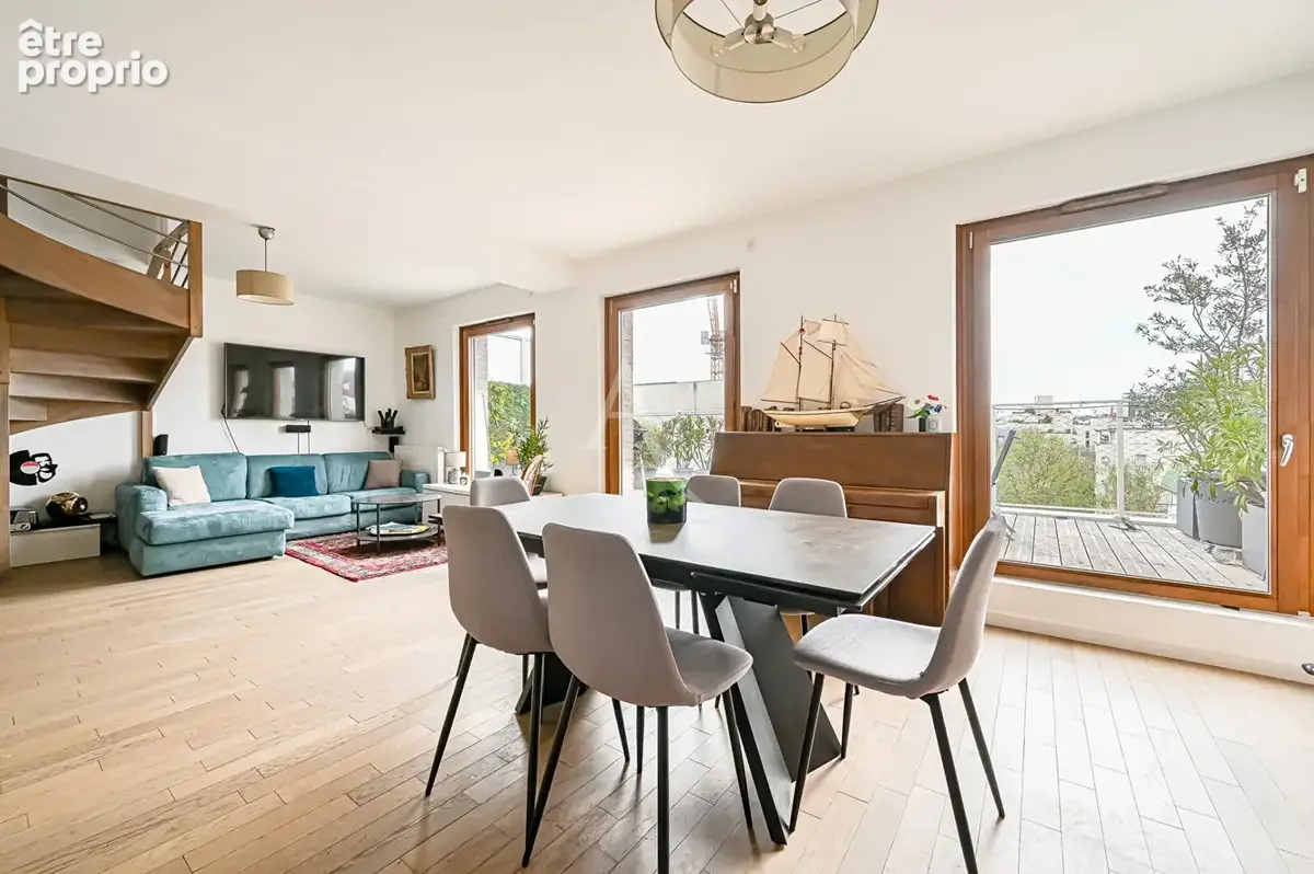Suresnes limite Puteaux- Appartement 6 pièces 155m² - 80m² Terrasses - 3 Parkings - 1 Cave - photo 4