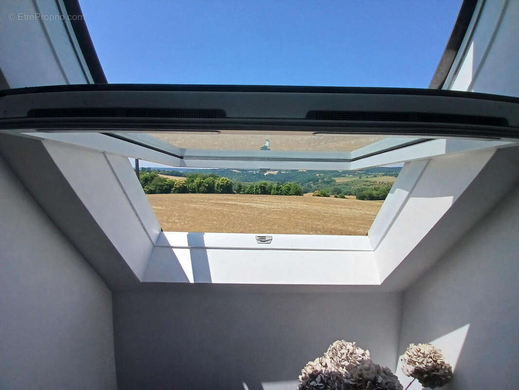 view from Velux  - Maison à JUMILHAC-LE-GRAND