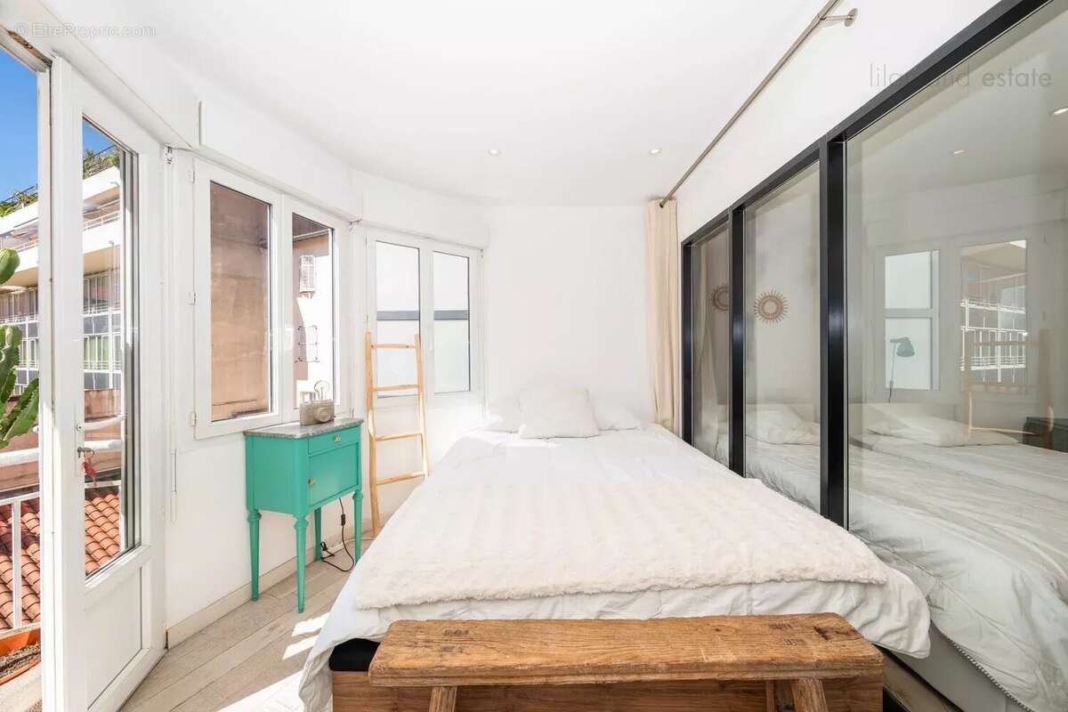 Cannes banane - 3 pieces - ascenseur - balcon - photo 8