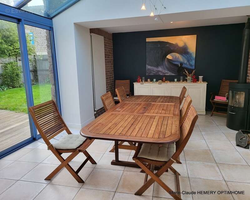 St Lunaire maison en pierre. Potentiel de 177m² sur jardin de 780m². 4 chambres et un bureau + annexe+ appentis - photo 5
