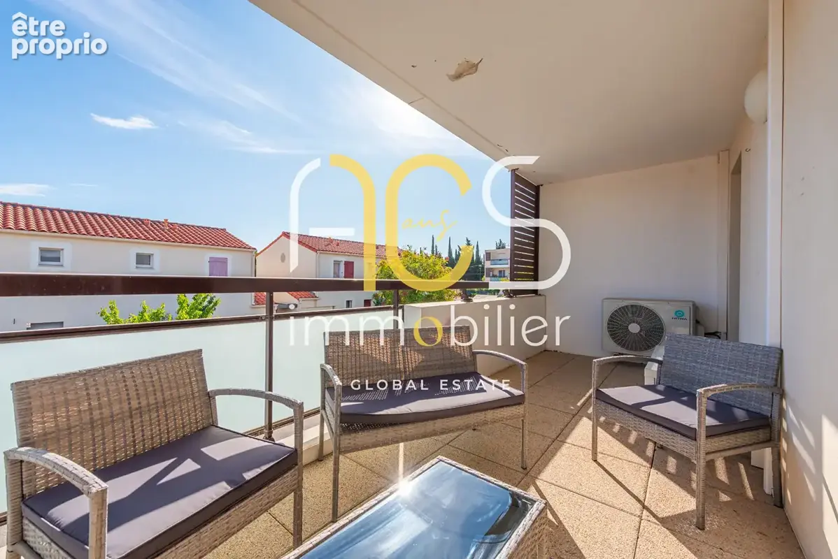 Achat Vente Appartement Châteauneuf-les-Martigues Type 3 54.17m² Terrasse 12.70m² - photo 15