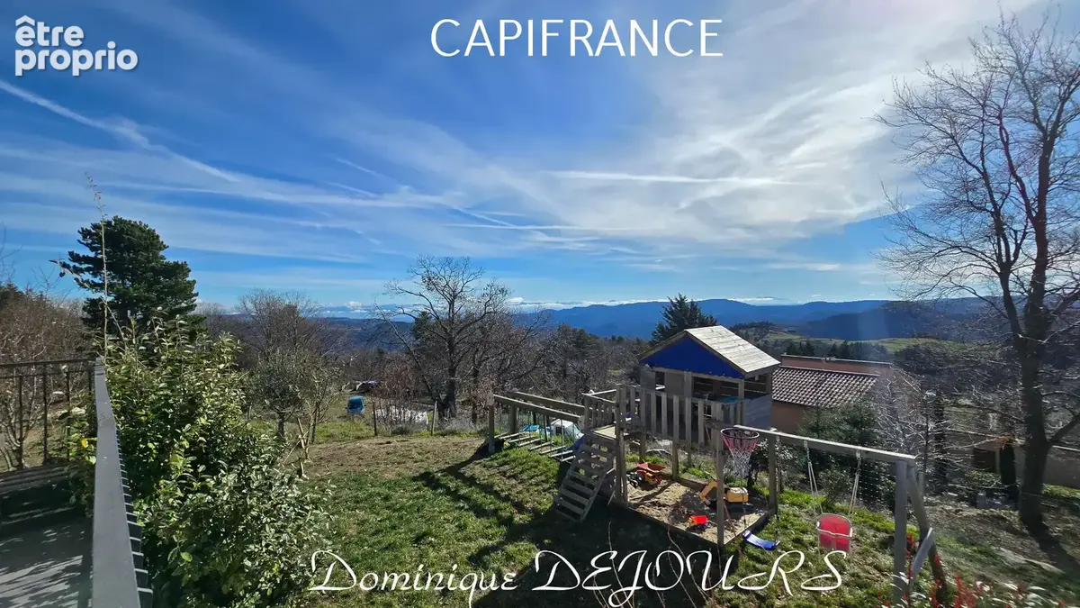 Ardèche - Magnifique Maison d'architecte de 184 m² habitable - Bel espace extérieur - Vue panoramique sur les montagnes ardèchoi - photo 64