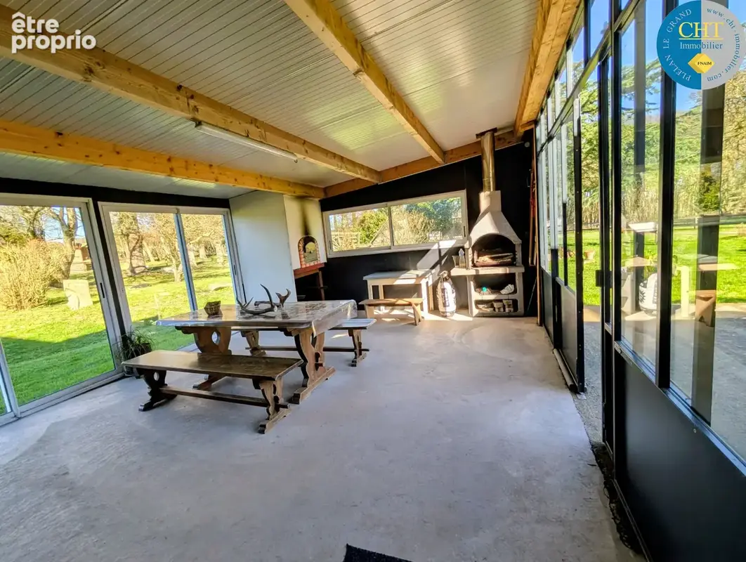Longère en pierres indépendante et ses vastes dépendances   loutehel (35380) - photo 4