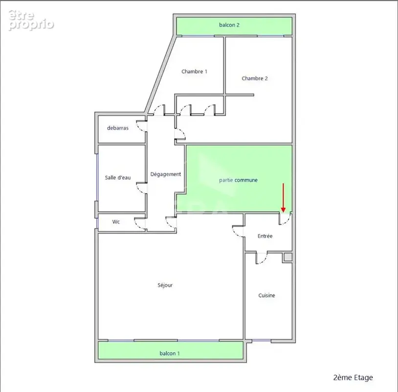 Appartement Saint Denis 3 pièces 72.55 m2 - photo 8
