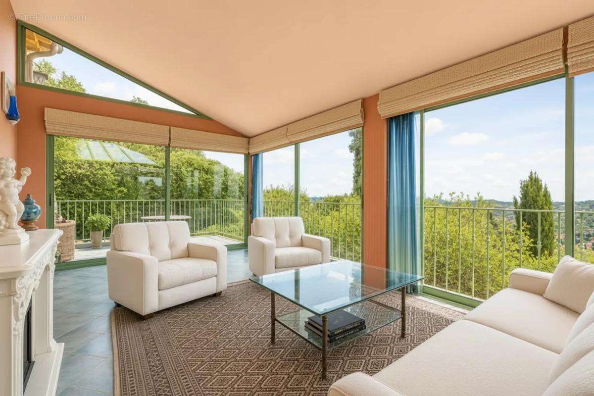 Villa avec piscine, vue sur collines, mer et lac + maison d'amis - photo 28