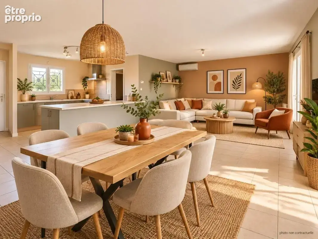 Maison plain-pied 110 m² – 3 chambres + bureau – terrain 500 m² – Saint-Lys - photo 7