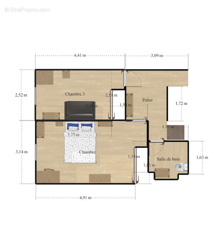 Maison de village T5 à Magagnosc - photo 17