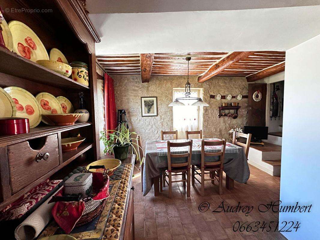 EXCLU, proche FORCALQUIER, Belle MAISON DE VILLAGE de 126 m²  avec terrasses, jardin et cour - photo 4