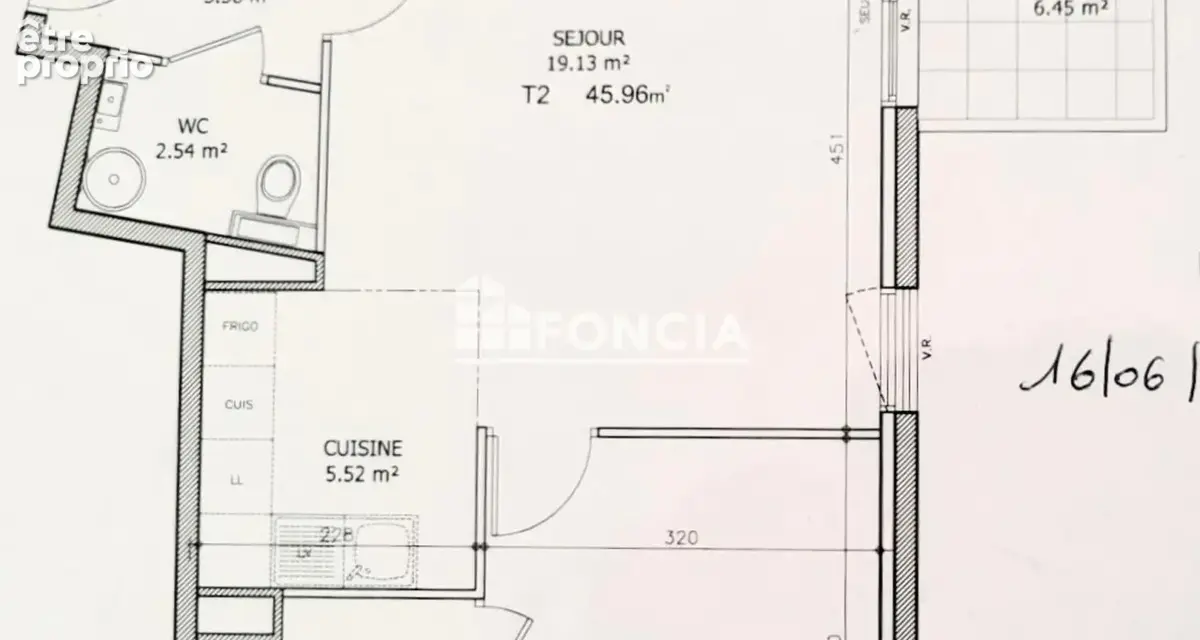 T2 avec terrasse et garage rue des noyers - photo 8