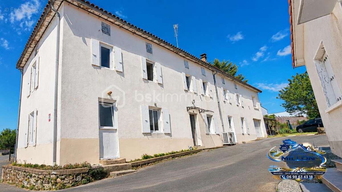  exclusivité – ensemble immobilier de 201 m² environ avec deux maisons indépendantes – largeasse - photo 2