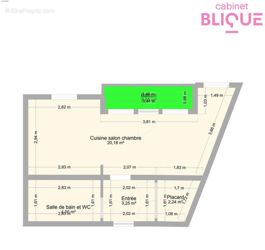 Appartement à VANDOEUVRE-LES-NANCY