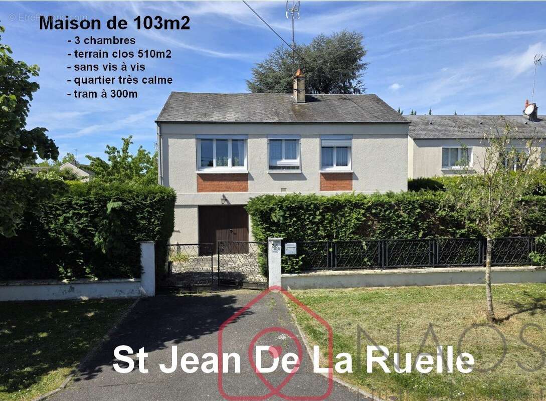 Maison à SAINT-JEAN-DE-LA-RUELLE
