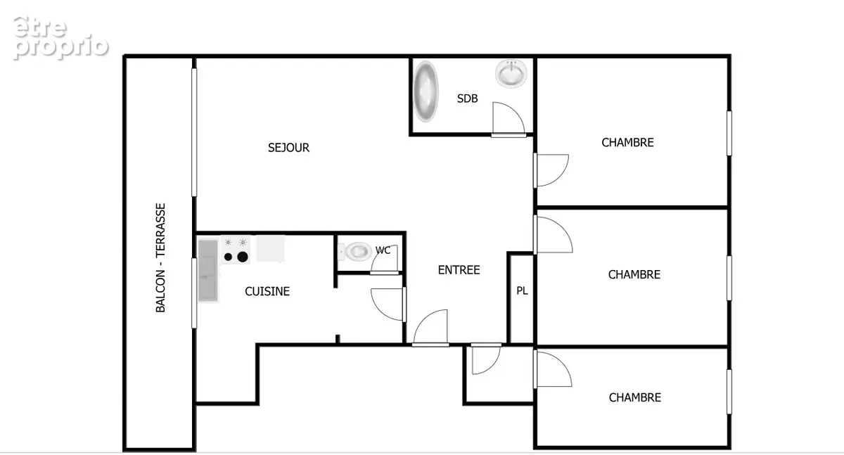 Courbevoie charcot 4 pièces 69 m² balcon cave - box 479 000 - photo 7