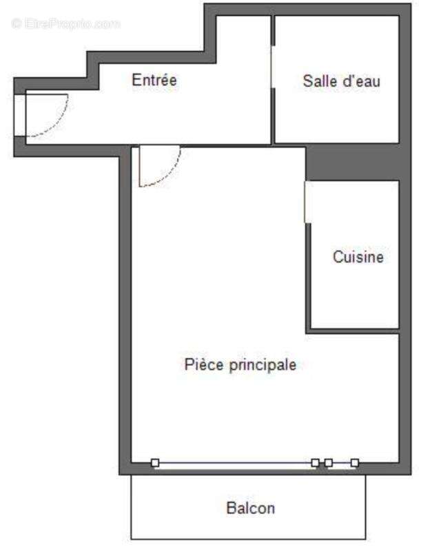 Studio lumineux de 33 m² avec balcon sur jardin au coeur d'Auteuil Sud - Paris 16e - photo 13