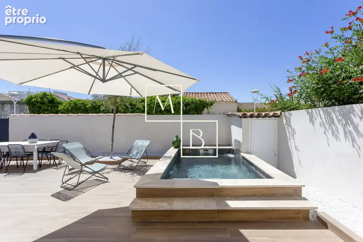 Carnon Plage, villa de 120 m2 plain-pied avec piscine et garage - photo 4