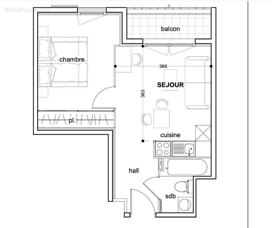 Appartement à NIMES