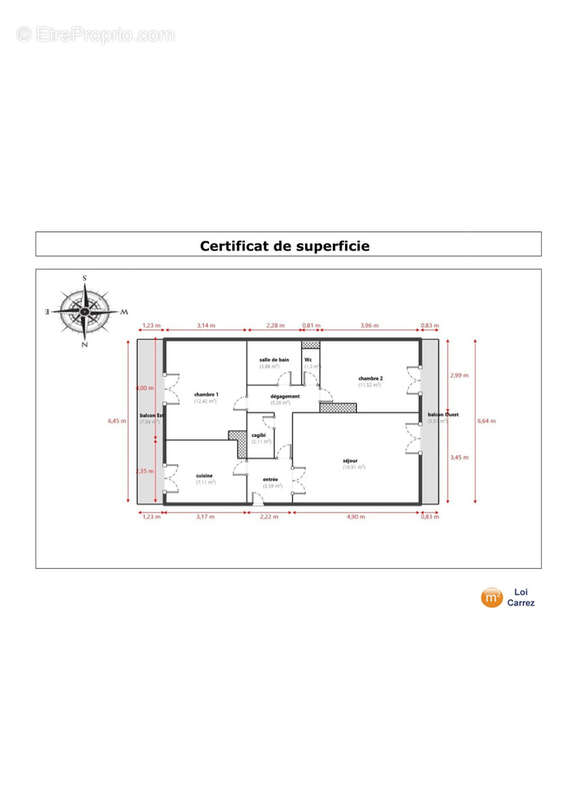 Appartement à MARSEILLE-3E