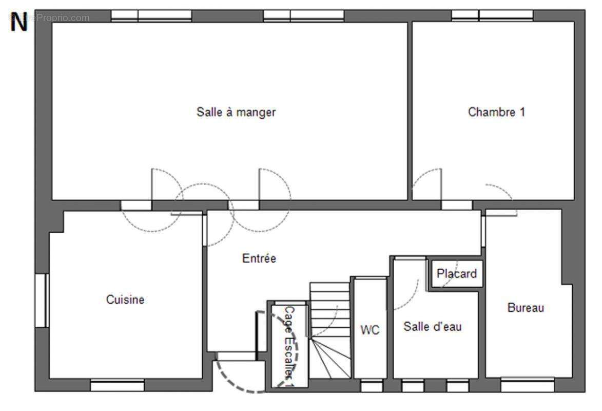 Maison à CHATEAUNEUF-DU-FAOU