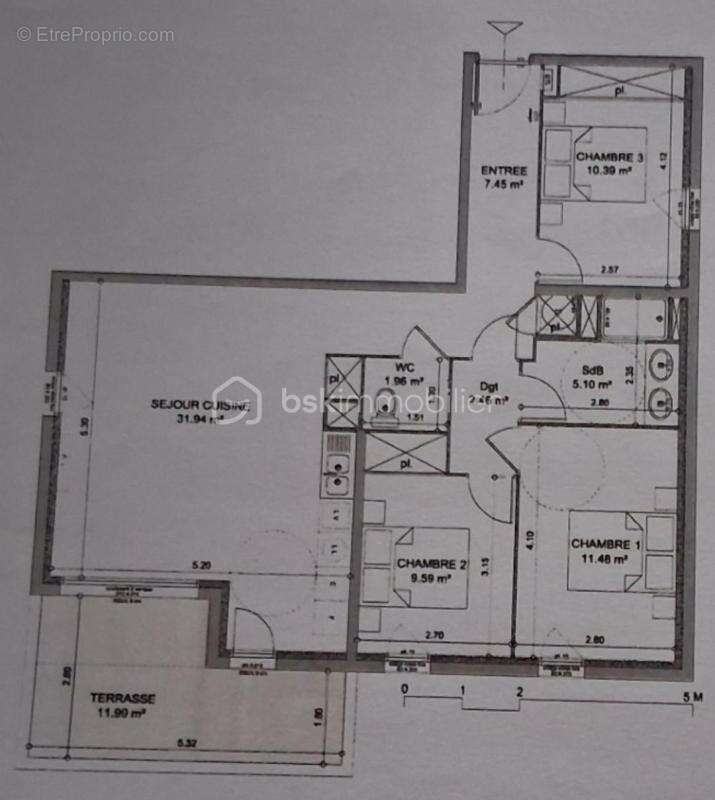 Appartement à FRONTIGNAN